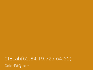 CIELab 61.84,19.725,64.51 Color Image