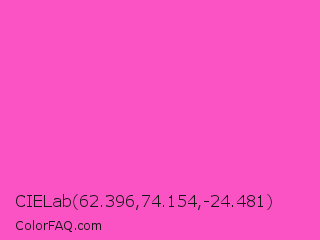 CIELab 62.396,74.154,-24.481 Color Image