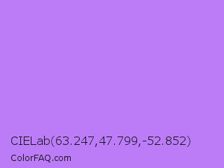 CIELab 63.247,47.799,-52.852 Color Image