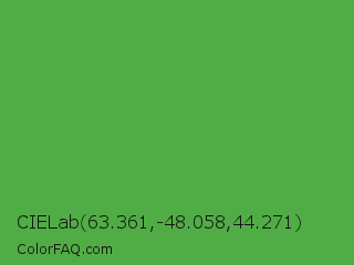 CIELab 63.361,-48.058,44.271 Color Image