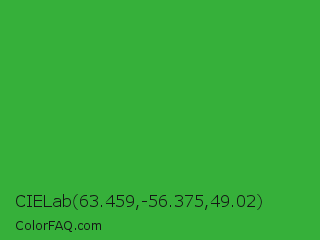 CIELab 63.459,-56.375,49.02 Color Image