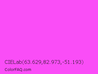 CIELab 63.629,82.973,-51.193 Color Image