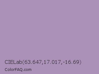 CIELab 63.647,17.017,-16.69 Color Image
