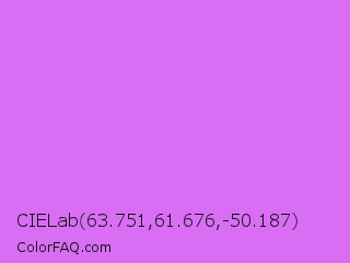 CIELab 63.751,61.676,-50.187 Color Image