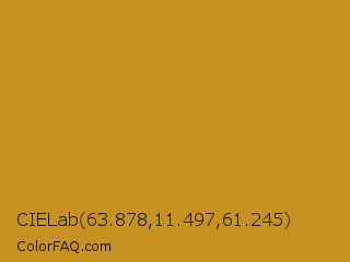 CIELab 63.878,11.497,61.245 Color Image