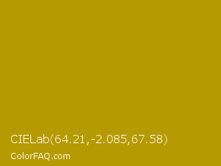 CIELab 64.21,-2.085,67.58 Color Image