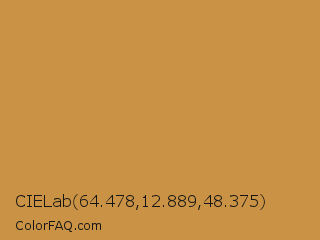 CIELab 64.478,12.889,48.375 Color Image