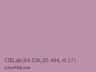 CIELab 64.536,20.494,-6.17 Color Image
