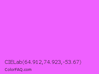 CIELab 64.912,74.923,-53.67 Color Image