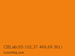 CIELab 65.102,37.469,69.361 Color Image