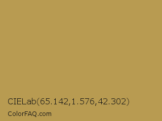 CIELab 65.142,1.576,42.302 Color Image