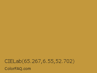 CIELab 65.267,6.55,52.702 Color Image