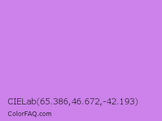 CIELab 65.386,46.672,-42.193 Color Image