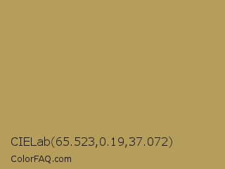 CIELab 65.523,0.19,37.072 Color Image