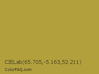 CIELab 65.705,-5.163,52.211 Color Image
