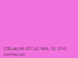 CIELab 66.057,61.684,-31.374 Color Image