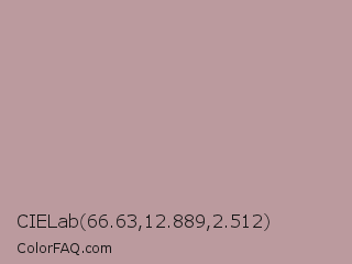 CIELab 66.63,12.889,2.512 Color Image