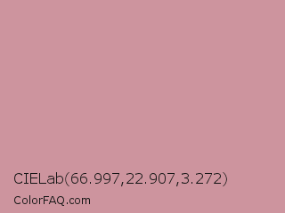 CIELab 66.997,22.907,3.272 Color Image