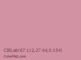 CIELab 67.112,27.64,0.154 Color Image
