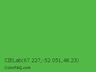 CIELab 67.227,-52.051,48.23 Color Image