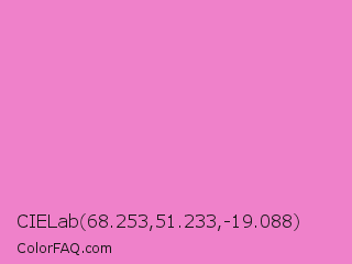CIELab 68.253,51.233,-19.088 Color Image