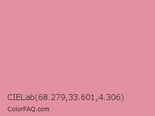 CIELab 68.279,33.601,4.306 Color Image