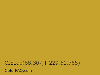 CIELab 68.307,1.229,61.765 Color Image