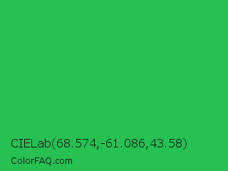 CIELab 68.574,-61.086,43.58 Color Image