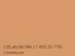 CIELab 68.586,17.835,33.778 Color Image