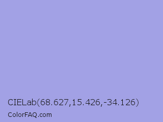CIELab 68.627,15.426,-34.126 Color Image