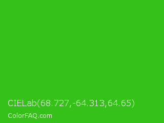 CIELab 68.727,-64.313,64.65 Color Image