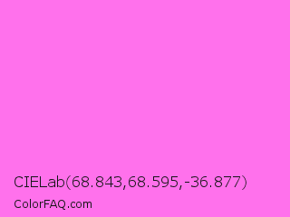 CIELab 68.843,68.595,-36.877 Color Image