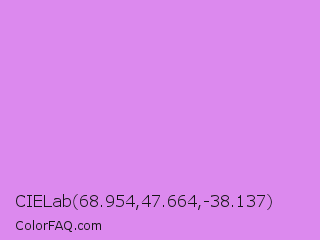 CIELab 68.954,47.664,-38.137 Color Image