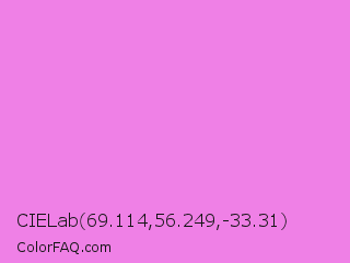 CIELab 69.114,56.249,-33.31 Color Image