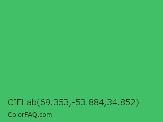 CIELab 69.353,-53.884,34.852 Color Image