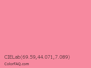 CIELab 69.59,44.071,7.089 Color Image