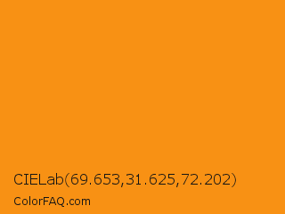 CIELab 69.653,31.625,72.202 Color Image