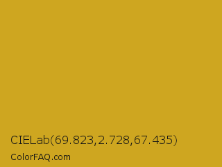 CIELab 69.823,2.728,67.435 Color Image