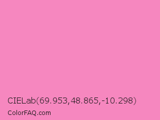 CIELab 69.953,48.865,-10.298 Color Image