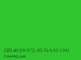 CIELab 69.973,-65.514,60.134 Color Image
