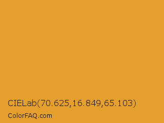 CIELab 70.625,16.849,65.103 Color Image