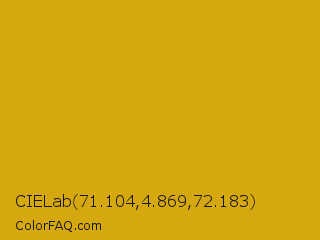 CIELab 71.104,4.869,72.183 Color Image