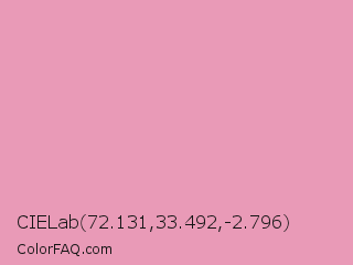 CIELab 72.131,33.492,-2.796 Color Image
