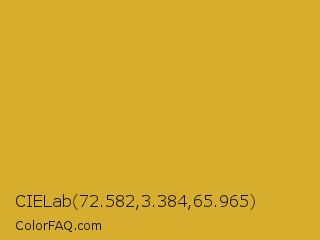CIELab 72.582,3.384,65.965 Color Image