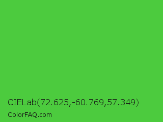 CIELab 72.625,-60.769,57.349 Color Image