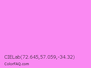 CIELab 72.645,57.059,-34.32 Color Image