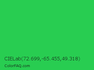 CIELab 72.699,-65.455,49.318 Color Image