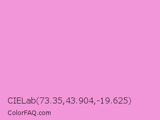 CIELab 73.35,43.904,-19.625 Color Image