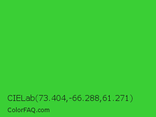 CIELab 73.404,-66.288,61.271 Color Image