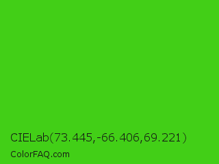 CIELab 73.445,-66.406,69.221 Color Image